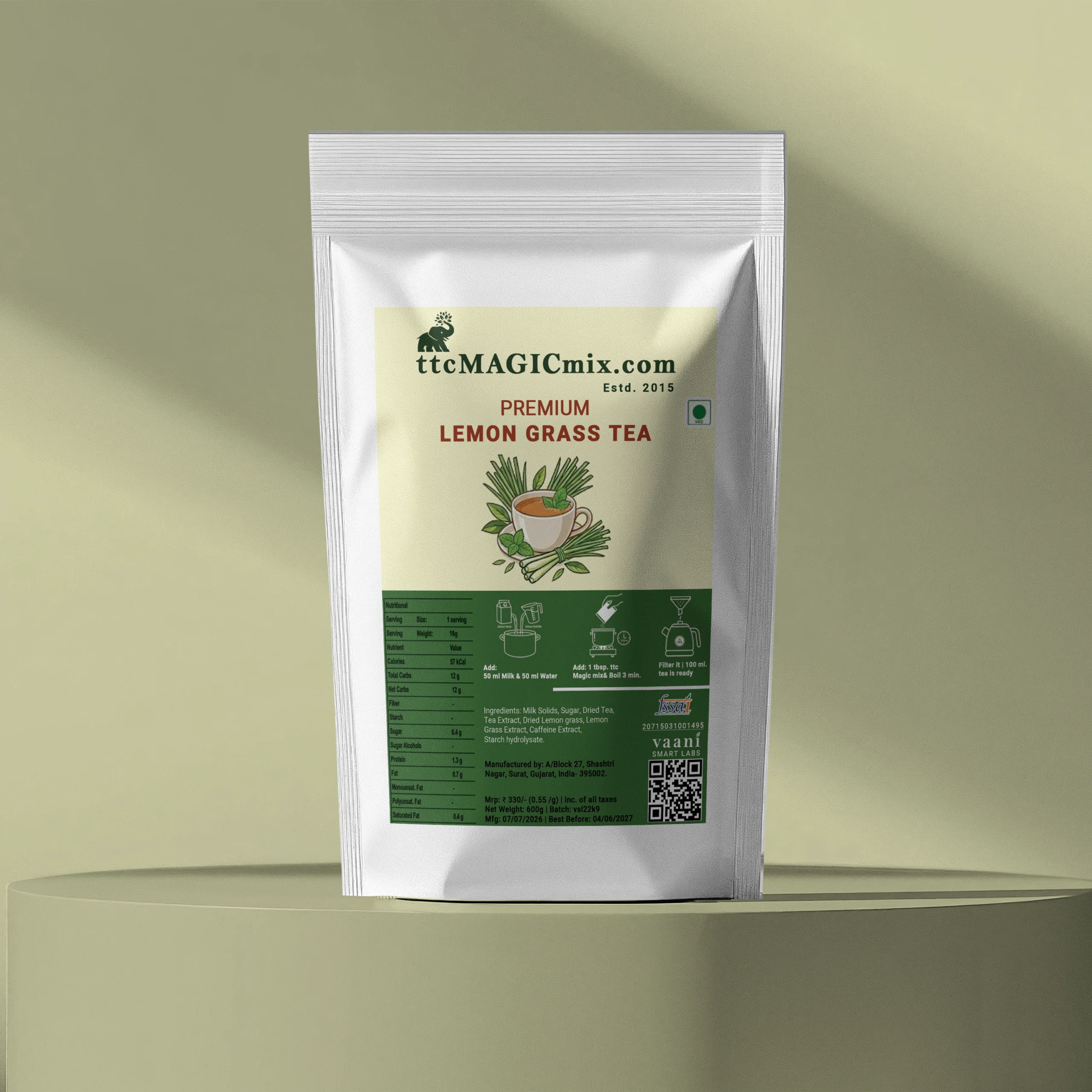 Exquisite Lemongrass Tea